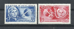 RUMANIA  YVERT  AEREO    175/76     MNH  ** - Unused Stamps