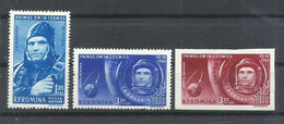 RUMANIA  YVERT  AEREO    141/43    MNH  ** - Unused Stamps