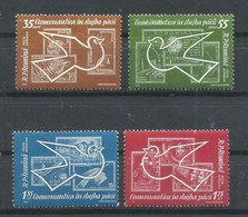RUMANIA  YVERT   AEREO  162/65    MNH  ** - Unused Stamps