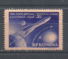 RUMANIA  YVERT   AEREO  89   MH  * - Unused Stamps