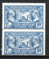 Col26 France  N° 245 Paire Neuf XX MNH Cote 18,00€ - Neufs