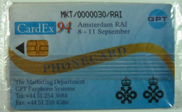 UK - Great Britain - GPT - Promotional Card - GPT049 - CardEx94 - Mint Blister - Sonstige & Ohne Zuordnung