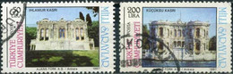 Türkiye 1987 Mi 2793-2794 O, National Palaces - Usados