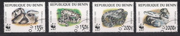 Benin 1999 Yvertn° Série De 1999 (°) Used Oblitéré   Faune WWF Phytons - Usati