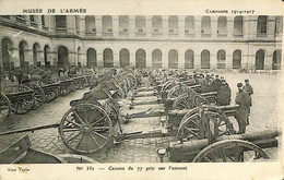037 981 - CPA - Thèmes - Militaria - Canons De 77 Pris Sur L'ennemi - Materiaal