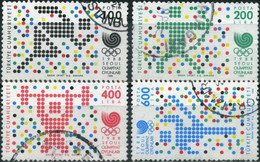 Türkiye 1988 Mi 2824-2827 O, Seoul Olympic Games, - Usados