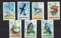 Grenada  1978 Yvertn° 790-796 (°) Used Oblitéré Cote 70 FF Faune WWF Oiseaux Vogels Birds - Usati