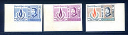 Cambodge YT N°216 à 218 - Série Droits De L'Homme - Neuf** 1968 - Non Dentelé - (F133) - Camboya