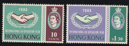 HONG KONG - 1965 INTERNATIONAL CO-OPERATION - Unused Stamps