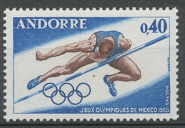 Andorre Français N°190 40c Outremer Et Brun N** ZA190 - Unused Stamps