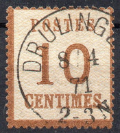 !!! ALSACE LORRAINE N° 5 CACHET DE DRULINGEN DU 8/4/1871 - Usati