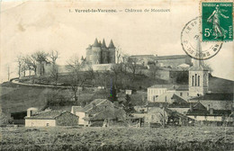 Le Vernet La Varenne * Le Château De Montfort Et Un Coin Du Village - Autres & Non Classés