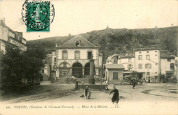 Volvic * 1908 * Place De La Mairie * Balance Poids Public Bascule - Volvic