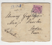 Austria Letter Cover Posted 1900 Wien To Zadar B220310 - Croatia