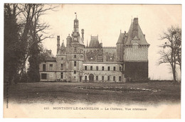28 - MONTIGNY-LE-GANNELON - Le Château - Vue Intérieure - ELD 110 - 1903 - Montigny-le-Gannelon