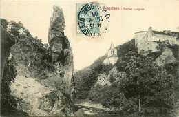 Verrières * 1908 * Un Coin Du Village Et Les Roches Longues - Autres & Non Classés