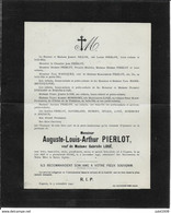 CUGNON ..-- Mr Auguste PIERLOT , Veuf De Mme Gabrielle LOGE , Né En 1878 , Décédé En 1940 à CUGNON . - Bertrix