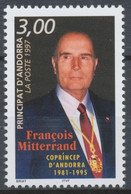 Andorre Français N°484 3f. Portrait NEUF** ZA484 - Unused Stamps