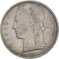 Monnaie, Belgique, 5 Francs, 5 Frank, 1948 - 5 Franc