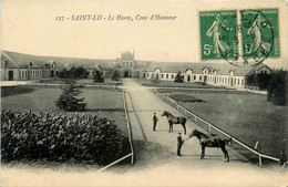 St Lo * Le Haras * La Cour D'honneur * Hippisme Hippique Chevaux - Saint Lo