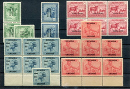 Ruanda Urundi        Divers ** - Unused Stamps