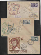 France N°908/910 - Enveloppe 1er Jour - 1950-1959