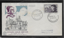 France N°1034 - Enveloppe 1er Jour - 1950-1959