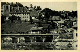 Morteau * Les Bords Du Doubs * L'église Et Le Château Pertusier * Le Pont - Other & Unclassified