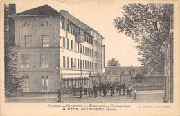 27-LOUVIERS- SORTIE DES OUVRIERS DE LA FABRIQUE DE COURROIES -A.VEDY - Louviers