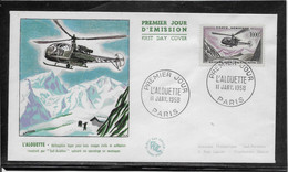 France Poste Aérienne N°37 - Enveloppe 1er Jour - TB - 1927-1959 Covers & Documents