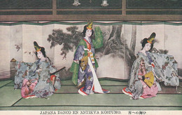 JAPANA DANCO EN ANTIKVA KOSTUMO 1926 ESPERANTO KONGRESO TOKIO - Tokyo