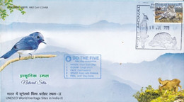 India 2020 *** Corona Warriors Coronavirus Covid-19 Message Mask Doctor Virus Bird Postcard  (**) Inde Indien - Covers & Documents