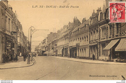 59 DOUAI. Tabac Rue De Paris 1938 - Douai