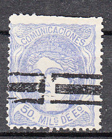 Espagne - 107 Annul. 3 Barres - Used Stamps