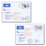 GREECE 2020 *** Corona Warriors Coronavirus Covid-19 Message Mahatma Gandhi Virus 2 Covers  (**) Inde Indien - Lettres & Documents