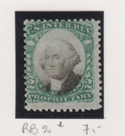 Verenigde Staten Scott.cat. Revenue Stamps:Proprietary Stamps RB2 * - Revenues
