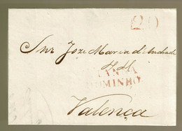 Portugal, 1829, Viana-Valença - ...-1853 Voorfilatelie