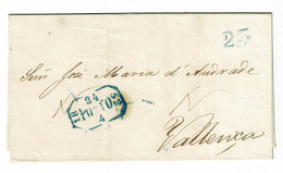 Portugal, 1852, Porto-Valença - ...-1853 Prephilately