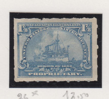 Verenigde Staten Scott.cat. Revenue Stamps:Proprietary Stamps RB26 * - Revenues