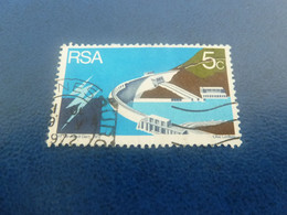 Rsa - Barrage - 5 C. - Multicolore - Oblitéré - Année 1972 - - Usados