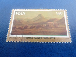 Rsa - Thomas Baines (1820-1875) - 15 C. - Multicolore - Oblitéré - Année 1975 - - Oblitérés