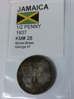 Jamaica - ½ Penny, 1937, KM# 28 - Jamaica