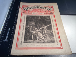 Bernadette Revue Hebdomadaire Illustrée Rare  1925 Saint Ursule Louis XV Reconnaissance Bateau Voilier - Bernadette