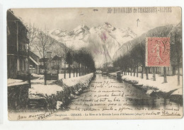 38 Isère Oisans La Rive Et La Grande Lance D'allemont Cachet Militaire 30 Bca Bataillon De Chasseurs Alpins 1906 - Bourg-d'Oisans