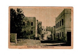 15974" SOMALIA ITALIANA-MOGADISCIO VECCHIA " VERA FOTO-CART. POST. SPED. - Somalia