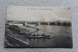 Cpa 1915, Orléans, Le Quai Et Le Pont Nicolas II, Loiret 45 - Orleans