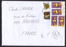 Egypte Lettre Recommandée De 2005 -> France (voir Scan) égyptologie - Storia Postale