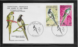 Afras Et Issas - Oiseaux - Enveloppe 1er Jour - TB - Storia Postale