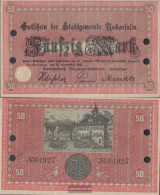 Neckarsulm Notgeld Municipality Neckarsulm, Gelocht Used (III) 1918 50 Mark - 50 Mark