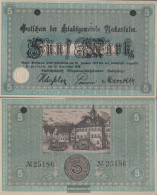 Neckarsulm Notgeld Municipality Neckarsulm, Gelocht Used (III) 1918 5 Mark - 5 Mark